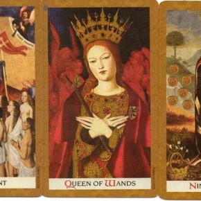 Golden Tarot by Kat Black. Осень средневековья