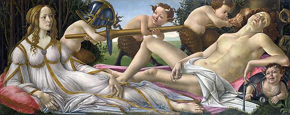 Erosphere 2016 _ Sandro Botticelli. Venus and Mars 1483