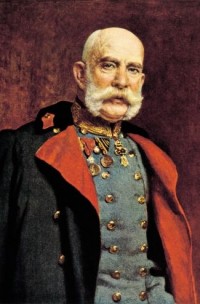 Leopold Stephan Horovitz. Portrait of Kaiser Franz Joseph