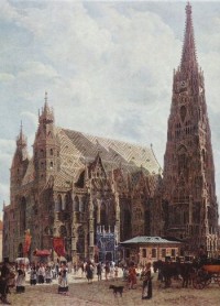 Rudolf von Alt. Stephansdom