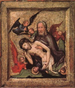 3. Мастер алтаря из Санкт-Ламбрехта. Св. Троица. 1430