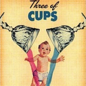 Housewives Tarot. Новолуние октября. Тройка Кубков Housewives Tarot. Новолуние октября. Тройка Кубков