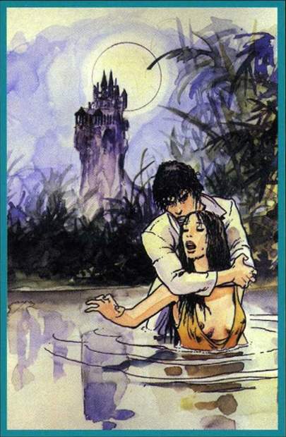 Erotic Tarot of Manara. Двойка Воды. Новолуние января