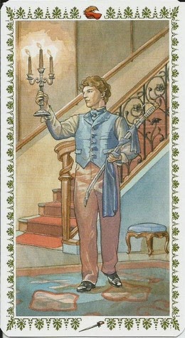 Пятница, день Венеры. 20.11.2020. Паж Мечей. Romantic Tarot